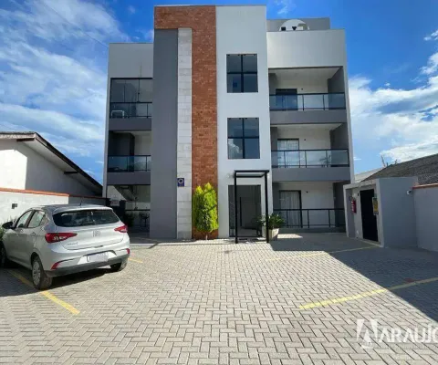 Apartamento com 1 suíte e 2 dormitórios no bairro jardim da barra em itapoá