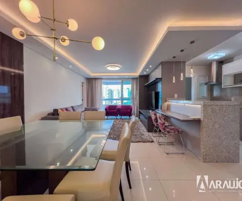 Apartamento mobiliado com 3 suítes no centro de itajaí