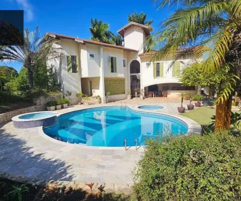 Casa com 8 dormitórios à venda, 1500 m² por r$ 8.500.000,00 - condomínio village sans souci - valinhos/sp