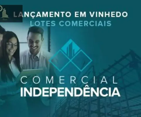 Terreno à venda, 264 m² por r$ 570.000,00 - comercial independência - vinhedo/sp