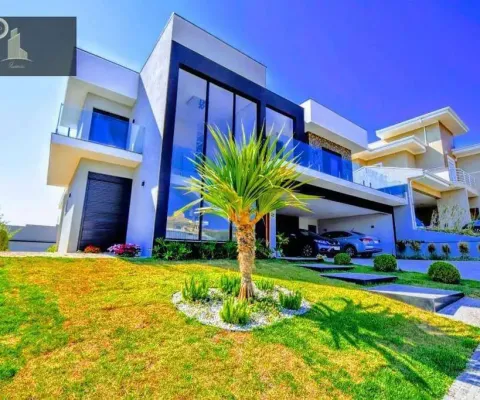 Casa com 4 dormitórios à venda, 330 m² por r$ 5.000.000,00 - condomínio residencial querência - valinhos/sp