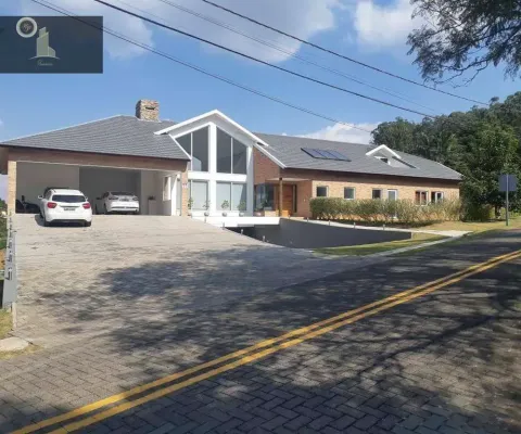 Casa com 3 dormitórios, 526 m² - venda por r$ 4.390.000,00 ou aluguel por r$ 29.593,00/mês - condomínio vale da santa fé - vinhedo/sp