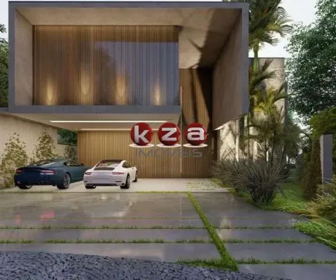 Luxuosa casa a venda no condomínio vila dos plátanos, campinas-sp: 5 suítes, 7 banheiros, 4 vagas de garagem e 546m².