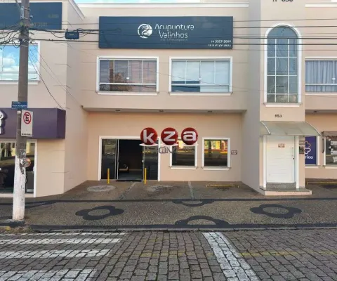 Sala comercial para locação na vila clayton, valinhos-sp: 1 sala, 1 banheiro, 3 vagas de garagem, 45m² de área. venha conferir!