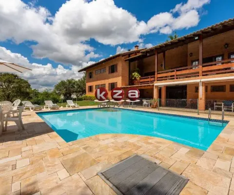 Luxuosa mansão à venda em condomínio exclusivo de itu-sp: 5 quartos, 5 suítes, 3 salas, 7 banheiros, 5 vagas, 624m².