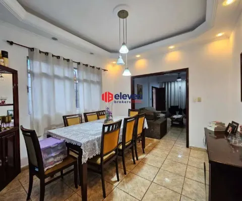 Casa térrea com 3 dormitórios, piscina e 4 vagas – bom retiro, santos/sp