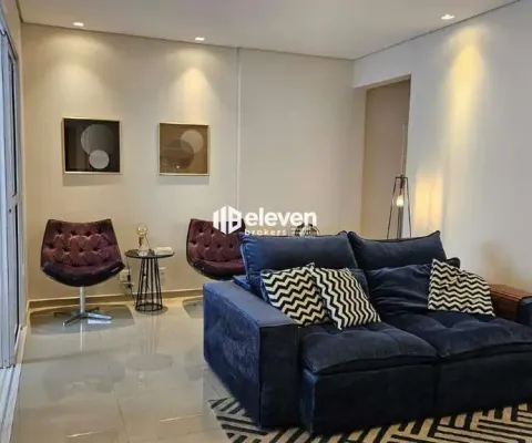 Apartamento alto padrão com 3 suítes à venda no embaré – 129m², varanda gourmet e closet