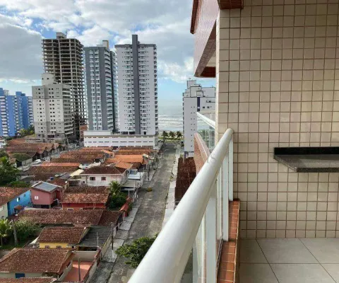 Apartamento à venda, 68 m² por r$ 410.000,00 - maracanã - praia grande/sp
