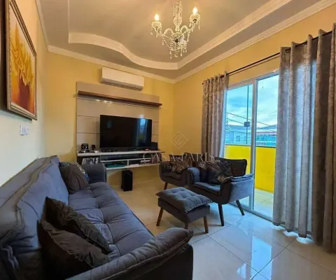 Casa com 2 dormitórios à venda, 70 m² por r$ 350.000,00 - tude bastos - praia grande/sp