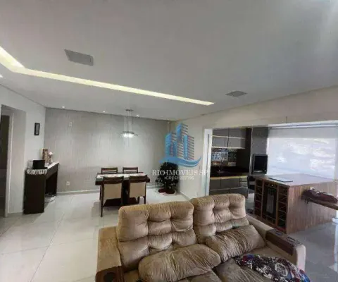 Apartamento com 4 dormitórios à venda, 155 m² por r$ 1.750.000,00 - centro - são bernardo do campo/sp