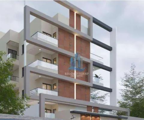 Cobertura com 2 dormitórios à venda, 62 m² por r$ 710.000,00 - campestre - santo andré/sp