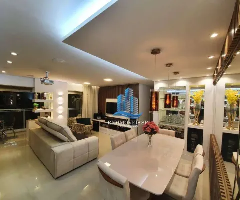 Apartamento com 3 dormitórios à venda, 115 m² por r$ 1.290.000 - jardim - santo andré/sp