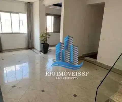 Cobertura com 4 dormitórios à venda, 196 m² por r$ 1.500.000,00 - jardim do mar - são bernardo do campo/sp