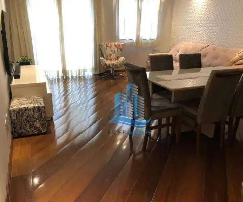 Cobertura com 3 dormitórios à venda, 210 m² por r$ 850.000,00 - santa maria - santo andré/sp