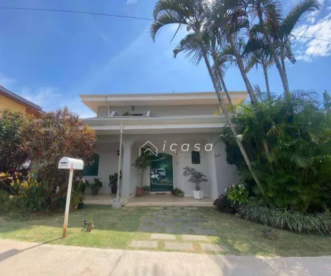Sobrado com 4 dormitórios à venda, 416 m² por r$ 1.850.000,00 - condomínio portal da mata - caçapava/sp