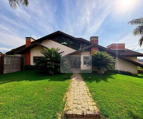 Chácara com 3 dormitórios à venda, 3000 m² por r$ 3.300.000,00 - chácaras cataguá - taubaté/sp
