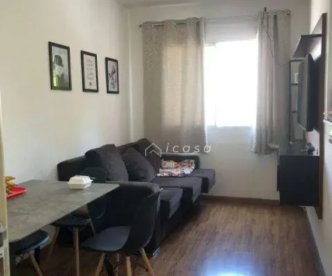 Apartamento com 2 dormitórios à venda, 48 m² por r$ 220.000,00 - parque senhor do bonfim - taubaté/sp