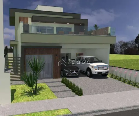 Sobrado com 3 dormitórios à venda, 187 m² por r$ 1.150.000,00 - condominio residencial malibu - caçapava/sp