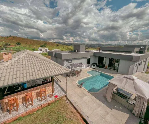 Sobrado com 3 dormitórios à venda, 384 m² por r$ 2.000.000,00 - condomínio terras de santa mariana - caçapava/sp