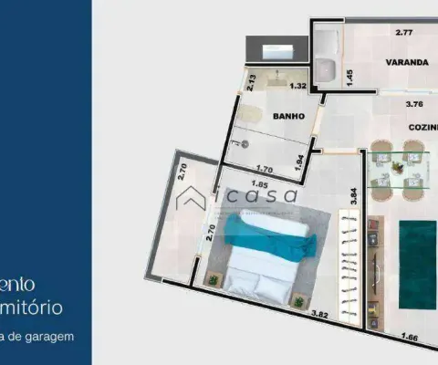 Apartamento com 1 dormitório à venda, 44 m² por r$ 424.000,00 - praia grande - ubatuba/sp