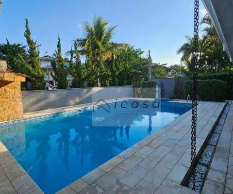 Sobrado com 4 dormitórios, 320 m² - venda por r$ 4.790.000 ou aluguel por r$ 28.635/mês - riviera de são lourenço - bertioga/sp