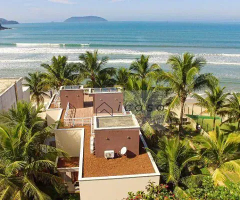 Casa com 4 dormitórios, 324 m² - venda por r$ 6.500.000,00 ou aluguel por r$ 35.601,00/mês - praia do sapê - ubatuba/sp