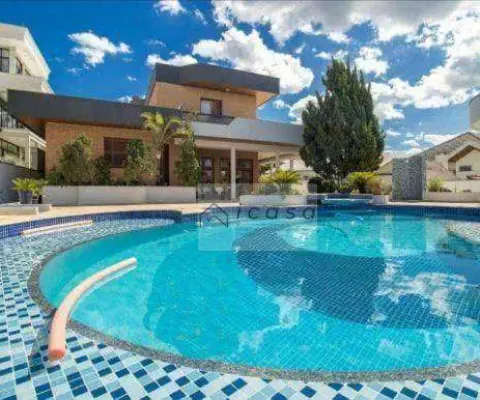 Sobrado com 7 dormitórios à venda, 1200 m² por r$ 14.500.000,00 - jardim das colinas - são josé dos campos/sp
