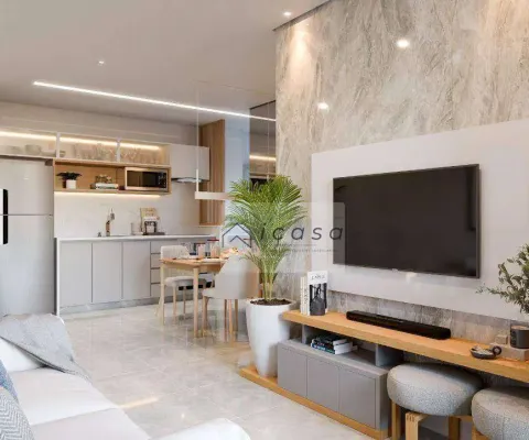 Apartamento com 2 dormitórios à venda, 65 m² por r$ 416.000,00 - perequê-açu - ubatuba/sp