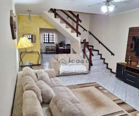 Sobrado com 3 dormitórios à venda, 214 m² por r$ 798.000,00 - jardim altos de santana ii - jacareí/sp