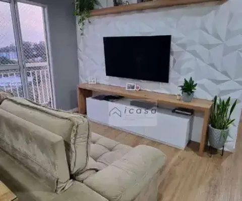 Apartamento com 2 dormitórios à venda, 50 m² por r$ 373.000,00 - parque residencial flamboyant - são josé dos campos/sp