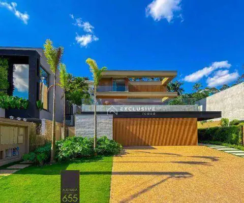 Sobrado com 6 dormitórios à venda, 1100 m² por r$ 39.000.000,00 - residencial dois (tamboré) - santana de parnaíba/sp