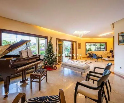 Casa com 4 dormitórios à venda, 872 m² por r$ 8.500.000,00 - dois córregos - valinhos/sp