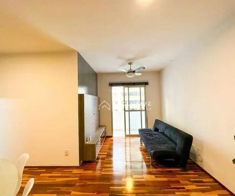 Apartamento com 2 dormitórios para alugar, 74 m² por r$ 4.500,00/mês - jardim aquarius - são josé dos campos/sp