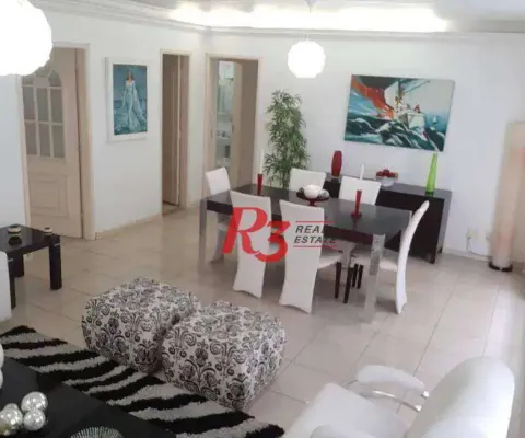 Apartamento, 139 m² - venda por r$ 800.000,00 ou aluguel por r$ 6.000,02/mês - gonzaga - santos/sp