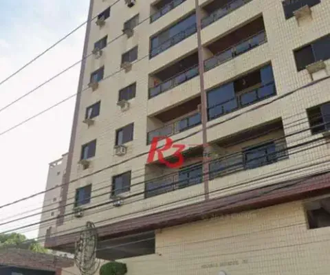 Apartamento com 1 dormitório à venda, 63 m² por r$ 532.000,00 - aparecida - santos/sp
