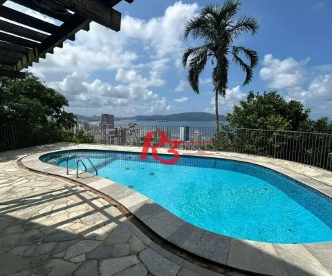 Casa, 792 m² - venda por r$ 7.990.000,00 ou aluguel por r$ 65.800,00/mês - marapé - santos/sp