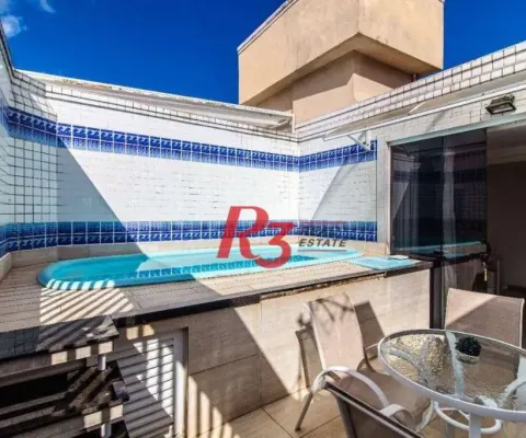 Sobrado com 5 dormitórios à venda, 267 m² por r$ 1.700.000,00 - embaré - santos/sp