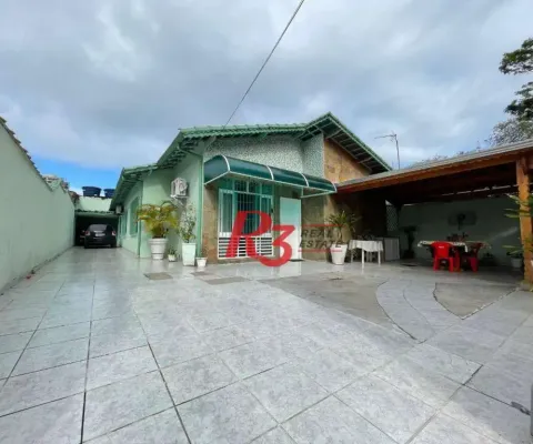 Casa com 3 dormitórios à venda, 180 m² - canto do forte - praia grande/sp