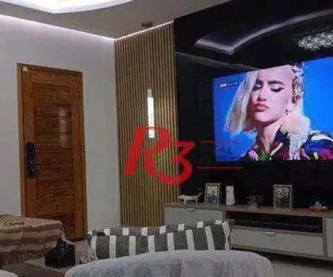 Casa com 3 dormitórios à venda, 250 m² por r$ 2.290.000,00 - ponta da praia - santos/sp