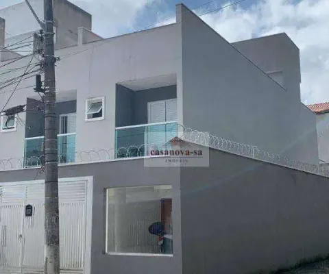 Sobrado com 3 dormitórios à venda, 125 m² por r$ 785.000,00 - vila floresta - santo andré/sp
