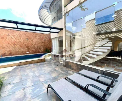 Sobrado com 4 dormitórios à venda, 500 m² por r$ 3.500.000,00 - vila assunção - santo andré/sp
