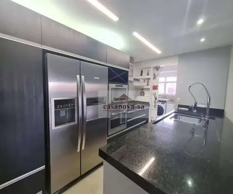Apartamento com 2 dormitórios, 104 m² - venda por r$ 1.200.000,00 ou aluguel por r$ 6.100,00/mês - jardim - santo andré/sp