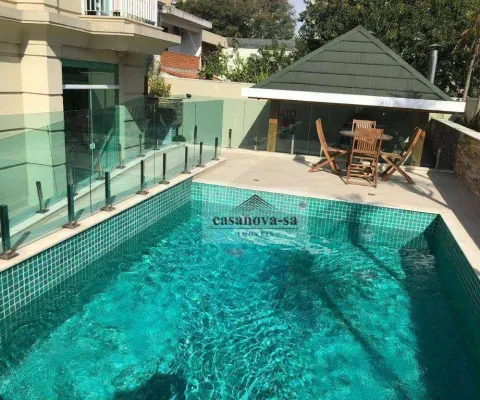 Apartamento com 2 dormitórios para alugar, 70 m² por r$ 5.100,00/mês - jardim - santo andré/sp