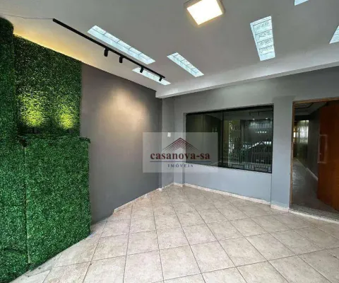 Sobrado com 2 dormitórios para alugar, 210 m² por r$ 4.490,00/mês - vila gilda - santo andré/sp
