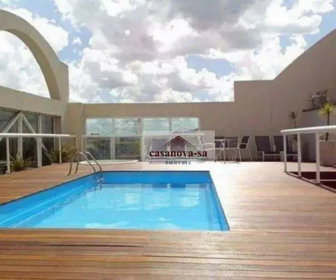 Hb hotels sequoia ***flat com 1 dormitório à venda, 56 m² por r$ 644.000 - alphaville industrial - barueri/sp