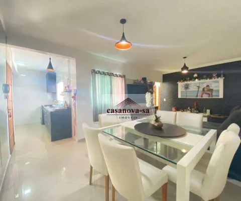 Cobertura com 3 dormitórios para alugar, 152 m² por r$ 4.200,00/mês - parque das nações - santo andré/sp