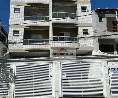 Apartamento com 3 dormitórios para alugar, 100 m² por r$ 2.462,00/mês - vila curuçá - santo andré/sp