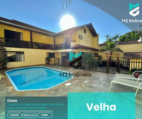 Casa com 3 quartos à venda no Velha, Blumenau 