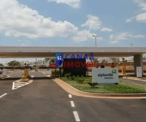 Terreno em condomínio fechado à venda no Granja Marileusa, Uberlândia 