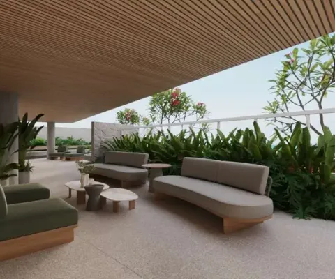 Lançamento beira mar, pé na areia - apartamento 3 quartos, 1 suíte à venda na praia formosa em cabedelo - paraíba. entrega: 2028